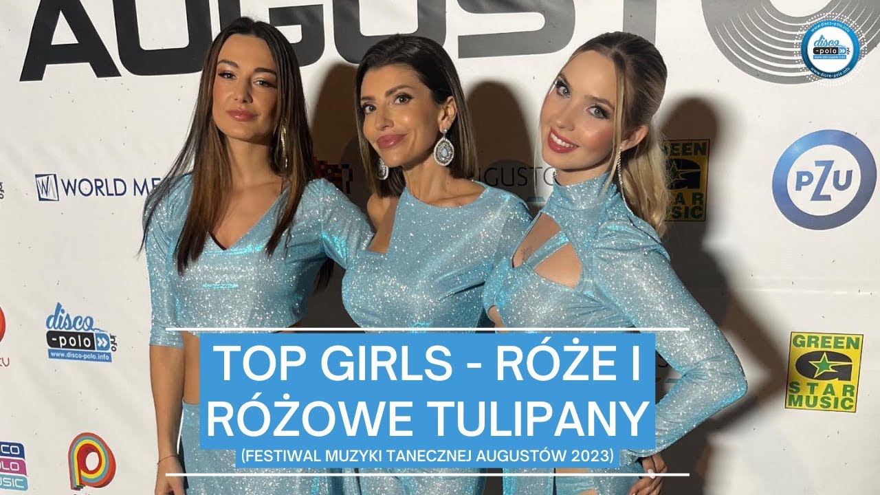 Top Girls - Róże i różowe tulipany (Festiwal Muzyki Tanecznej Augustów 2023)
